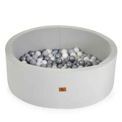 Басейн с 200 топки Moni Toys, сив