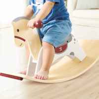 Дървена играчка 2 в 1 Hape, Конче люлка-rTlSi.jpeg