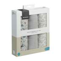 Комплект 3 бр. муселинови пелени Kikka Boo, 100х100 см Dreamy Fields Grey-rVRRy.jpeg