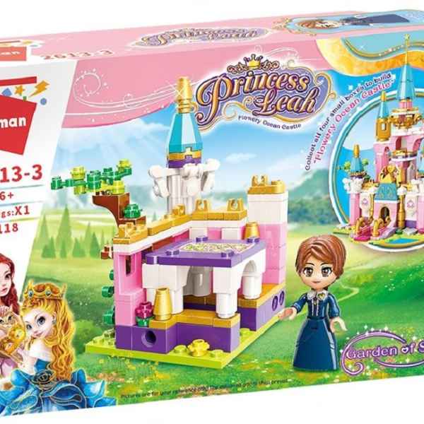 Конструктор Qman, Цветен океански замък, Пролетна градина, 118 части-rYoKe.jpeg