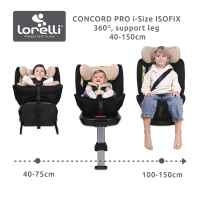 Столче за кола Lorelli Concord Pro i-Size ISOFIX Support Leg 360, Grey-rb1r6.jpeg