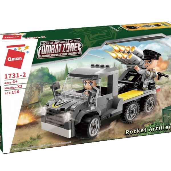 Конструктор Qman Combat Zone, Ракетна артилерия, 150 части-rb3zK.jpeg
