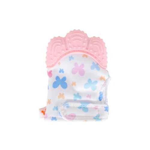 Чесалка ръкавица Cangaroo Olive, пеперуди