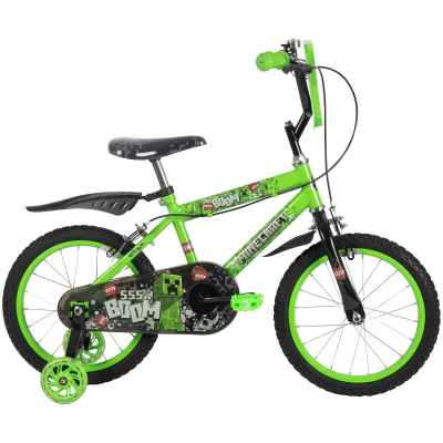 Детски велосипед Huffy Minecraft 16, зелен