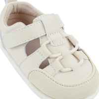 Спортни бебешки боси сандали Колев и Колев Barefoot, ванилов пудинг-rsSLA.jpeg