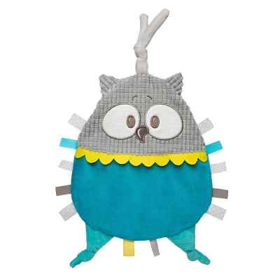 Мека играчка за гушкане Canpol Pastel Friends, тюркоаз