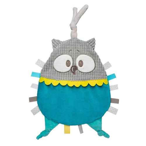 Мека играчка за гушкане Canpol Pastel Friends, тюркоаз