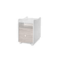 Бебешко легло Lorelli Trend Plus New 3-box, Бяло/ светъл дъб-s8L51.jpeg