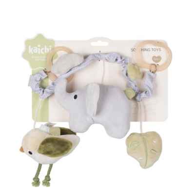 Бебешка играчка за количка и легло Kaichi, Слонче