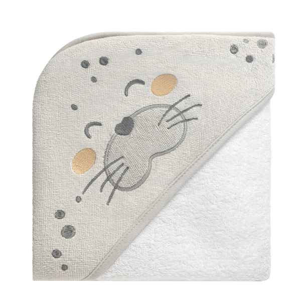 Хавлия с качулка Kikka Boo 90/90см Тери, Seally Me-sBg8B.jpg