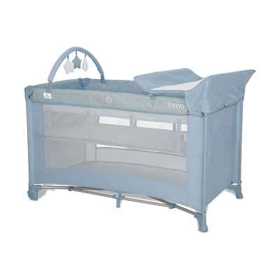 Бебешка кошара Lorelli TORINO 2 Нива Плюс, Blue