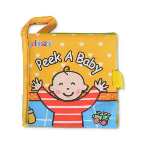 Мека книжка Jollybaby Peek a Baby