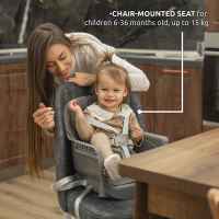 Столче за хранене Lorelli 3in1 Vanilla, Grey-sGA9J.jpeg