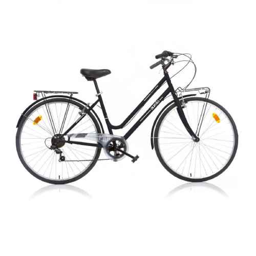 Велосипед Dino Bikes Trekking Woman 28, black