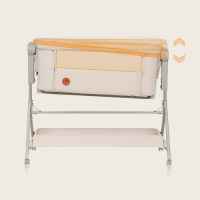 Бебешка кошара Next to me 3 в 1 Lionelo Leonie Plus люлееща се, Grey Stone-sR0Dk.jpeg