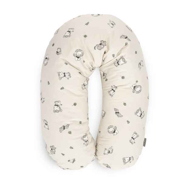 Възглавница за кърмене Lorelli Ранфорс, Jungle beige-sRZov.jpeg