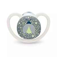 Силиконова залъгалка Nuk Perfect Match, 6-18 мес., 2 бр., AIR Night, Лъв-sYjIO.jpeg