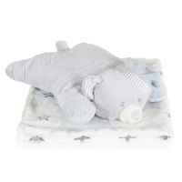 Одеяло Cangaroo 90/75 см с възглавница Sleepy Bear, сив-saiOJ.jpeg