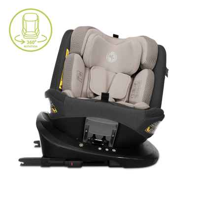 Столче за кола Lorelli Imola i-Size ISOFIX 360, бежово РАЗПРОДАЖБА