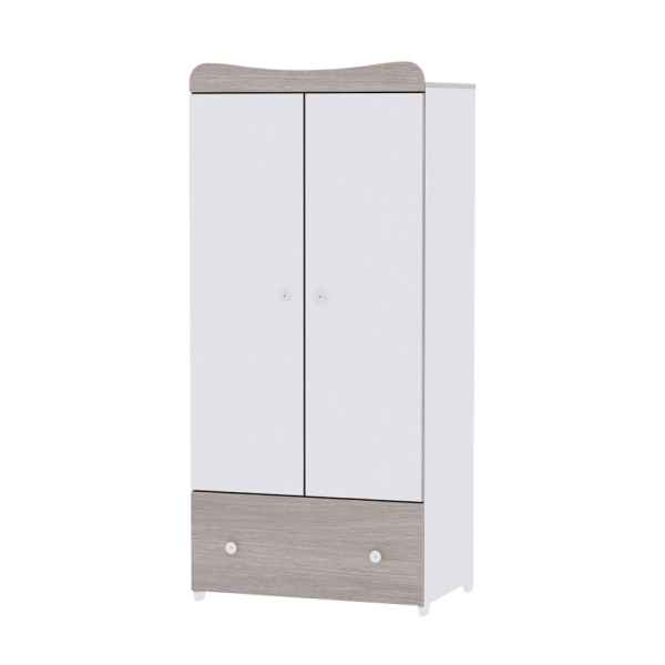 Гардероб Lorelli EXCLUSIVE, бял/кехлибар-sct1K.jpeg