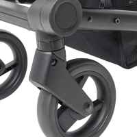 Лятна бебешка количка Mutsy NEXO, черно шаси с черна дръжка и седалка със сенник в цвят Concrete Melange-sdbcP.jpeg