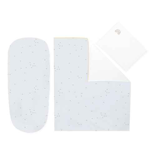 Бебешки спален комплект за количка 6 части Kikka Boo Stripy Friends