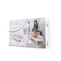 Сгъваем комплект за баня Cangaroo Hawaii, розов-skplN.jpg