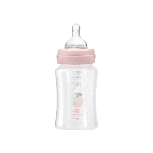 Шише РР Kikka Boo 240 мл Hippo Dreams, Pink