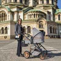 Комбинирана бебешка количка 2в1 Moni Midas, сива-srltG.jpeg
