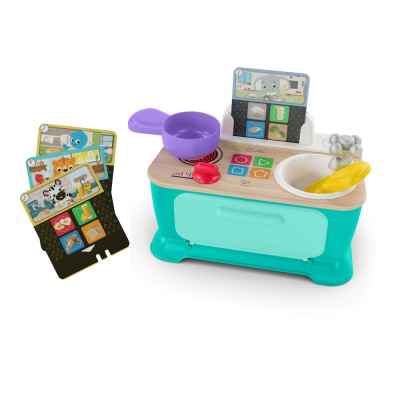 Интерактивна играчка Hape Baby Einstein, Magic touch, Готварска печка