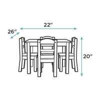 Детска маса с два стола Ginger Home, сива-tH9st.jpeg
