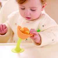 Дрънкалка и гризалка за зъби Hape, Оранжево цвете-tIj1L.jpeg