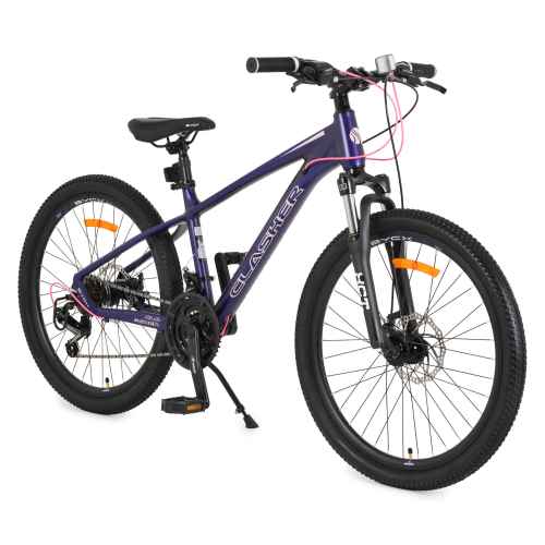 Велосипед със скорости Byox alloy 24 Clasher, Purple