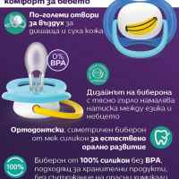 2 бр. залъгалки Philips Avent Ultra Air Happy 6-18м, сини с банан и маймунка-tKy8Z.jpeg