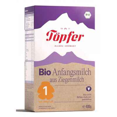 БИО козе мляко за кърмачета Lactana, 0-6м 400 гр.