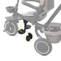 Сгъваема триколка с ротация 360 Lorelli Freccia, BEIGE+BLACK-tSLXO.jpeg