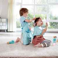 Детски дървен комплект Hape, Малки фризьори, 15 части-tVpjA.jpeg