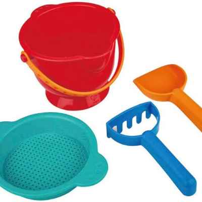 Комплект за пясък Hape, 4 части