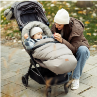 Зимно чувалче за бебешка количка Petite&Mars Footmuff Comfy, карамел-tYMSc.png