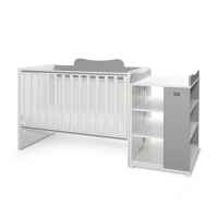 Трансформиращо се легло Lorelli MULTI 190/82, бяло+сиво-taIVi.jpeg
