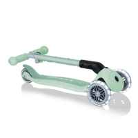 Сгъваема еко тротинетка Globber Junior Foldable Lights Ecologic, Пистачио-tpeko.jpeg
