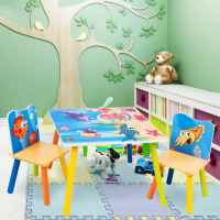 Детска маса с два стола Ginger Home, морски животни-tpktp.jpeg