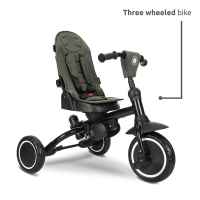 Сгъваема триколка Lorelli Freccia с ротация 360, Green-txRhY.jpeg