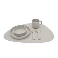 Подложка за хранене Kikka Boo Platinum Silicone, Sand-u2zsL.jpeg