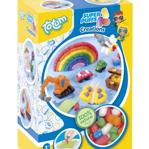 Креативен комплект Totum, Моделирай и твори с разноцветни пуфчета