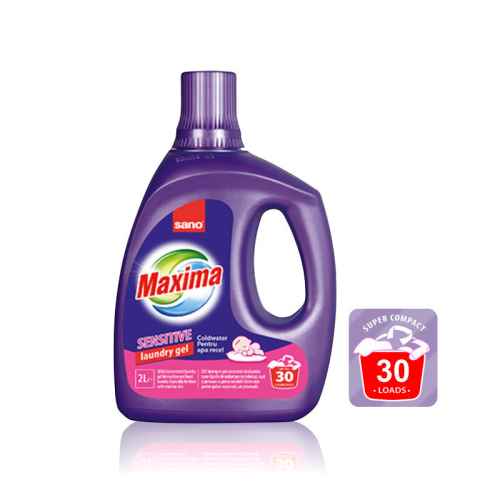Гел за пране Sano Maxima Sensitive концентрат 2 л