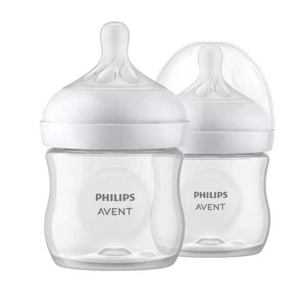 2 бр. шишета за хранене Philips Avent Natural Response 125 мл с биберон без протичане Natural Response Поток 2, 0м+-uFW4k.jpeg