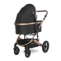 Комбинирана бебешка количка 2в1 Lorelli Boston, Black + адаптори-uFfn6.jpeg