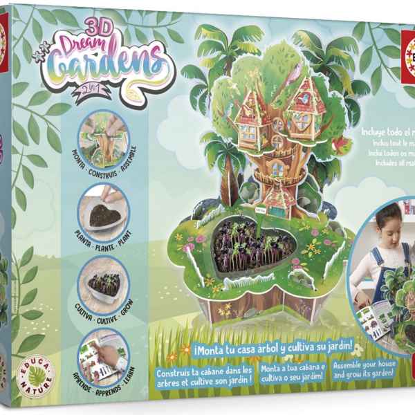 Образователна игра Educa, Dream Garden, Къща на дърво-uNV4v.jpeg