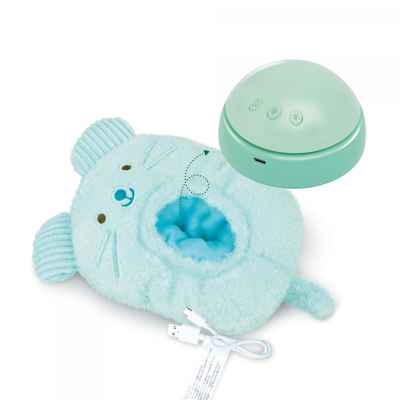 Интерактивна играчка Hape, Музикална плюшена лампа за сън, Мишле